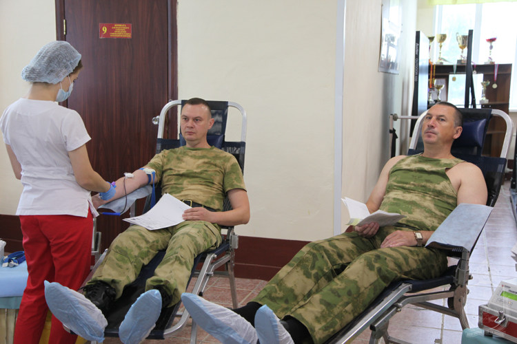 В Новосибирском военном институте провели донорскую акцию «От сердца к сердца»