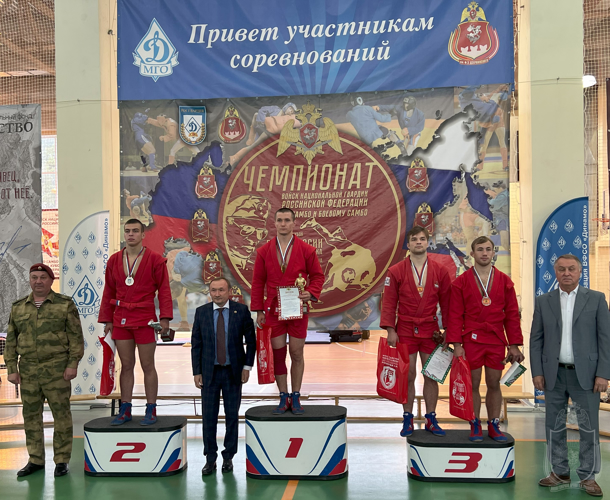 Сборная команда военного института выступила на Чемпионате войск национальной гвардии по самбо на Кубок Героя России генерал-полковника Анатолия Романова