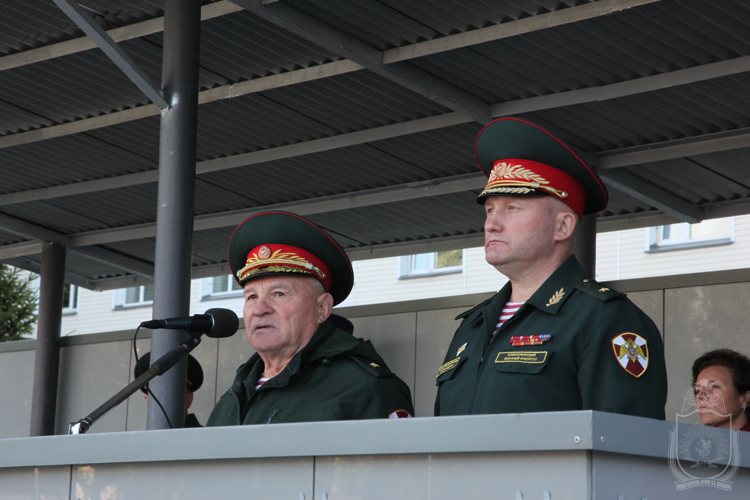 В Новосибирском военном институте отметили День знаний