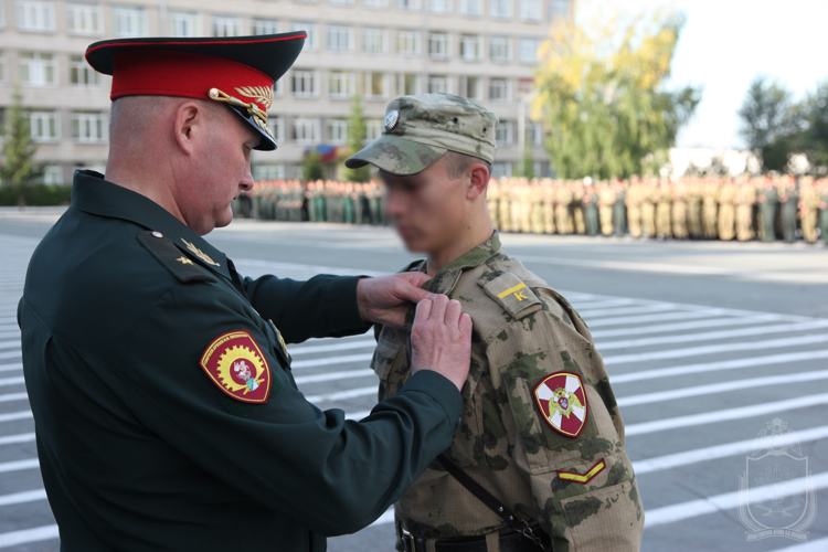 В Новосибирском военном институте отметили День знаний