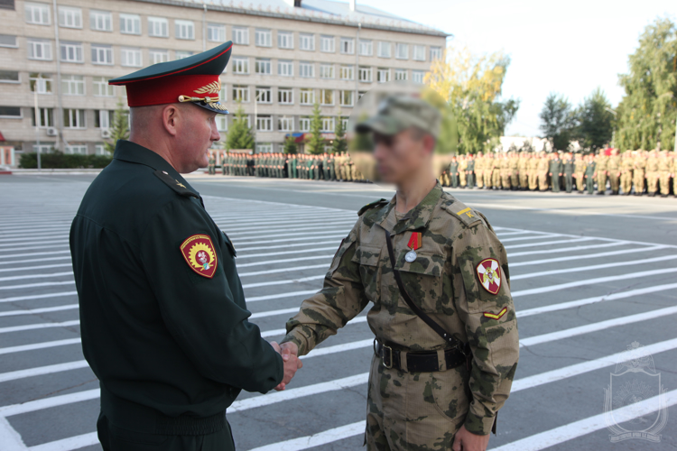 В Новосибирском военном институте отметили День знаний