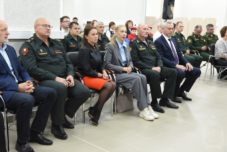 Курсанты и офицеры военного института были награждены за активное участие в организации и высокие результаты в написании  «Диктанта Победы — 2024»