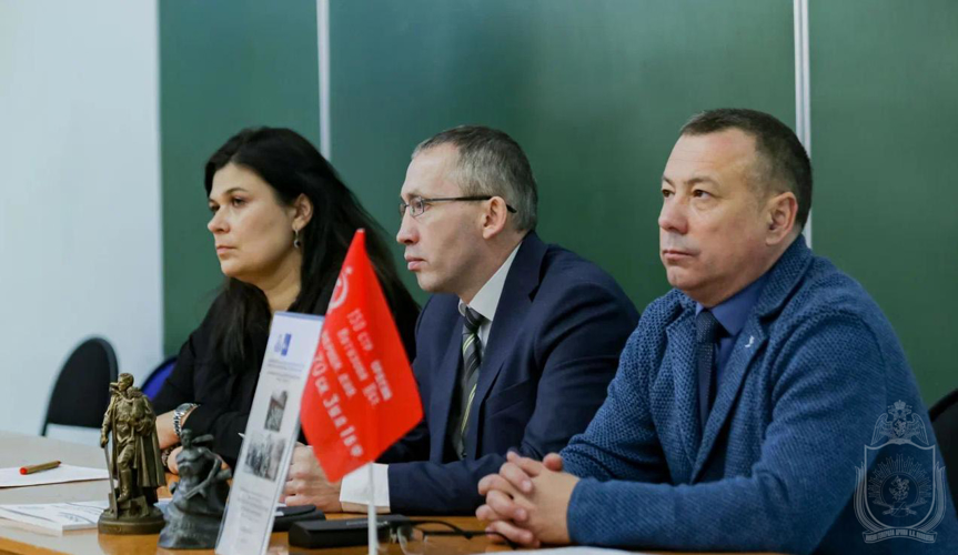 Педагогические работники военного института приняли участие в международной конференции, посвященной проблемам фальсификации истории России