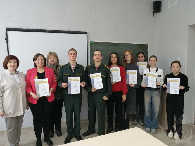 Курсанты военного института приняли участие в международной конференции