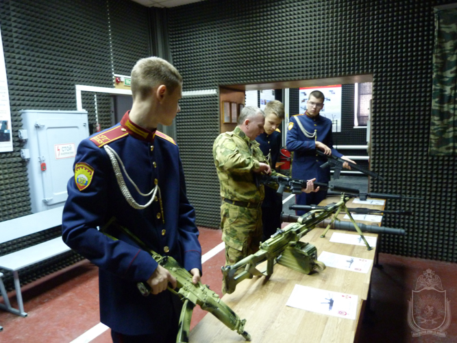 Военный институт посетили кадеты Пермского президентского кадетского училища