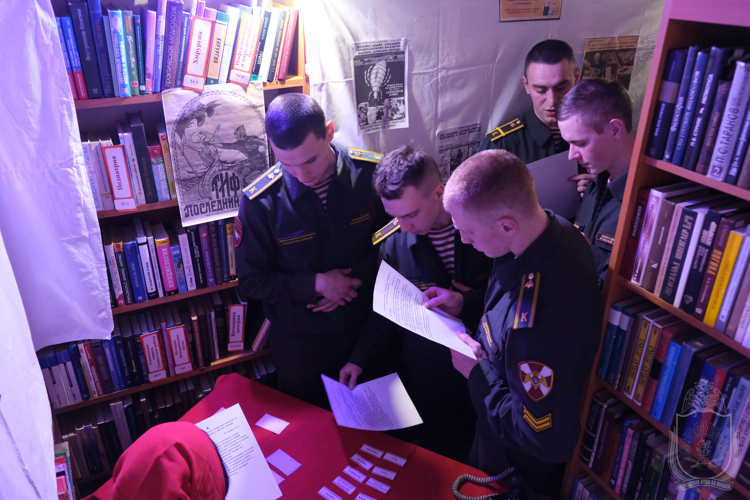 Курсанты военного института приняли участие в интеллектуальной игре