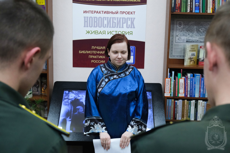 Курсанты военного института приняли участие в интеллектуальной игре