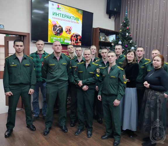 Курсанты военного института приняли участие в интеллектуальной игре