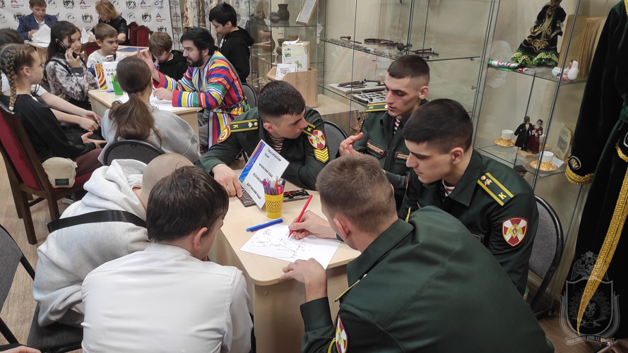 Курсанты военного института провели мастер-классы к Международному дню родного языка