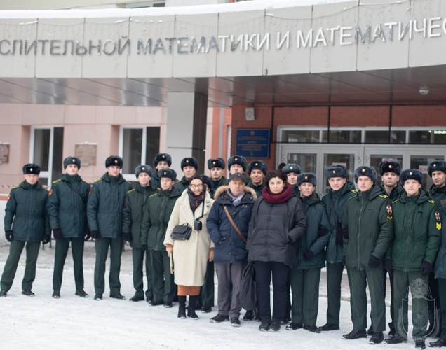 Курсанты военного института посетили Академгородок