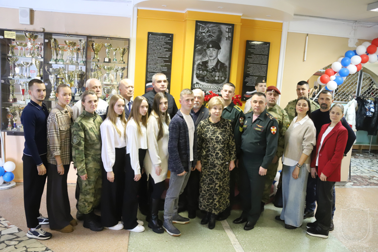 Курсанты и офицеры военного института приняли участие в Дне памяти, посвященном выпускнику, погибшему при исполнении воинского долга