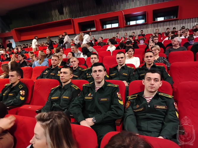Курсанты военного института приняли участие в социальном проекте «Выбор»