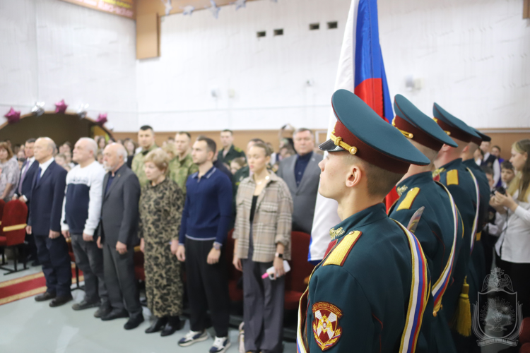 Курсанты и офицеры военного института приняли участие в Дне памяти, посвященном выпускнику, погибшему при исполнении воинского долга