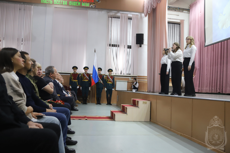 Курсанты и офицеры военного института приняли участие в Дне памяти, посвященном выпускнику, погибшему при исполнении воинского долга