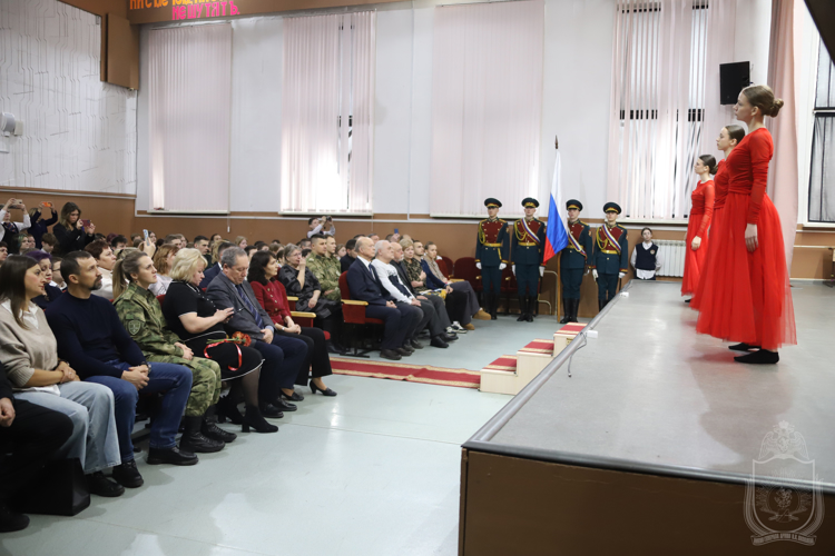 Курсанты и офицеры военного института приняли участие в Дне памяти, посвященном выпускнику, погибшему при исполнении воинского долга