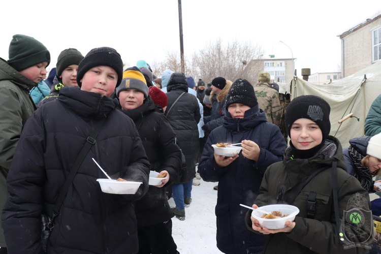 В Новосибирском военном институте проводили зиму