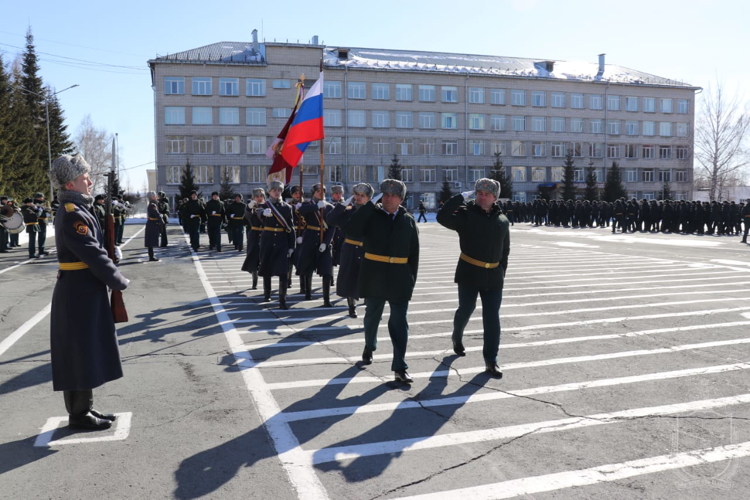  В Новосибирском военном институте  отметили День войск национальной гвардии