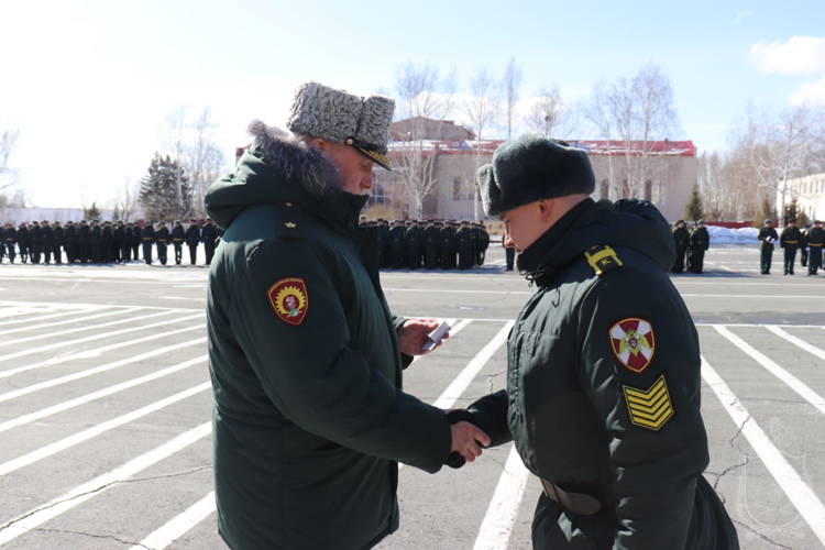  В Новосибирском военном институте  отметили День войск национальной гвардии