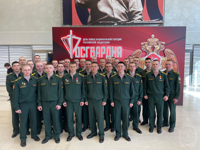  В Новосибирском военном институте  отметили День войск национальной гвардии
