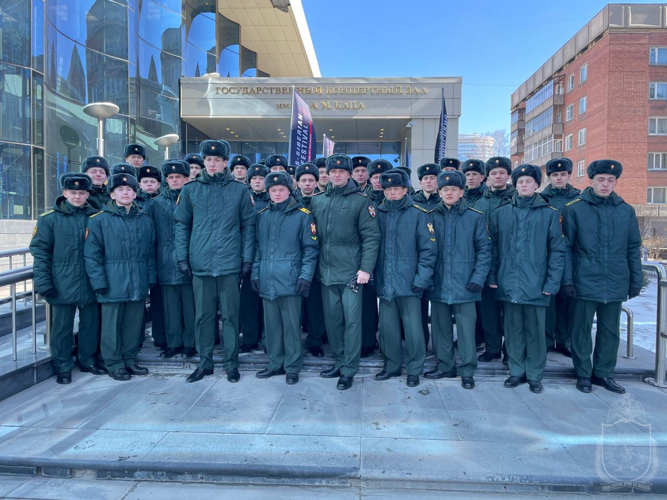  В Новосибирском военном институте  отметили День войск национальной гвардии