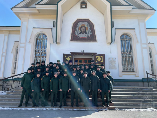  В Новосибирском военном институте  отметили День войск национальной гвардии