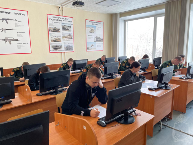 В военном институте проведена межвузовская олимпиада