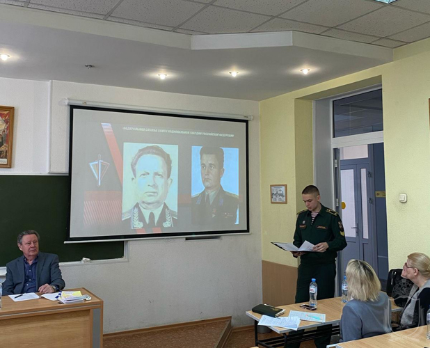 Курсанты военного института приняли участие в межвузовской конференции о Великой Отечественной войне