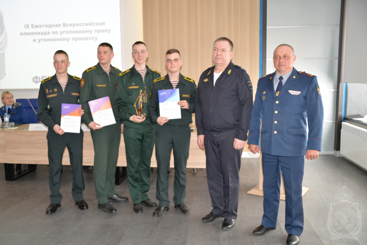 Команда курсантов военного института победила во всероссийской олимпиаде