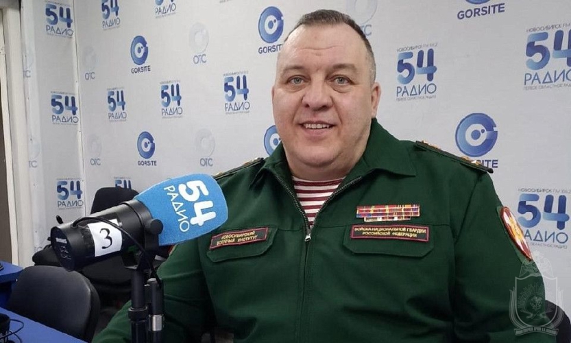 Заведующий музеем Новосибирского военного института стал участником проекта «Великой победе — 80!»