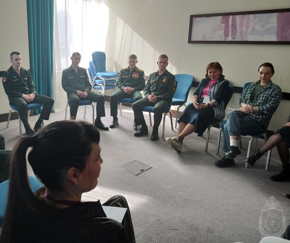 Курсанты военного института приняли участие в конгрессе специалистов помогающих профессий