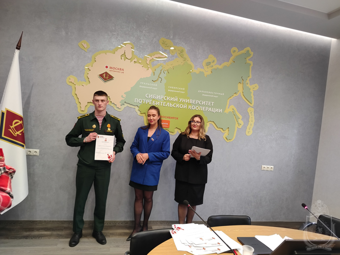 Курсанты военного института приняли участие в круглом столе о патриотизме молодежи