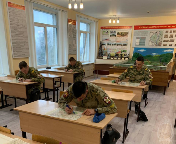 В военном институте среди курсантов проведена комплексная олимпиада