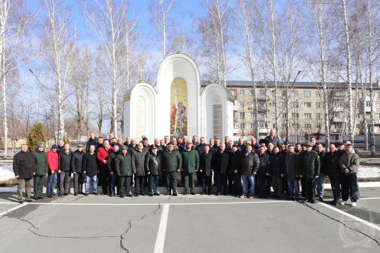 В военном институте прошла встреча выпускников 2000 года
