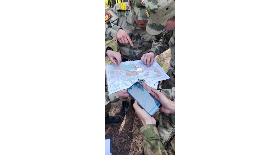 В военном институте проведена полевая олимпиада по военной топографии «Азимут — 2025»