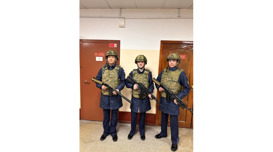 В Новосибирском военном институте в гостях побывали  кадеты из Тывы