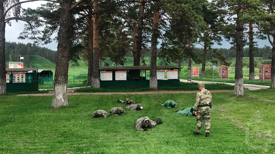 В учебном центре НВИ проведены учебные сборы со студентами