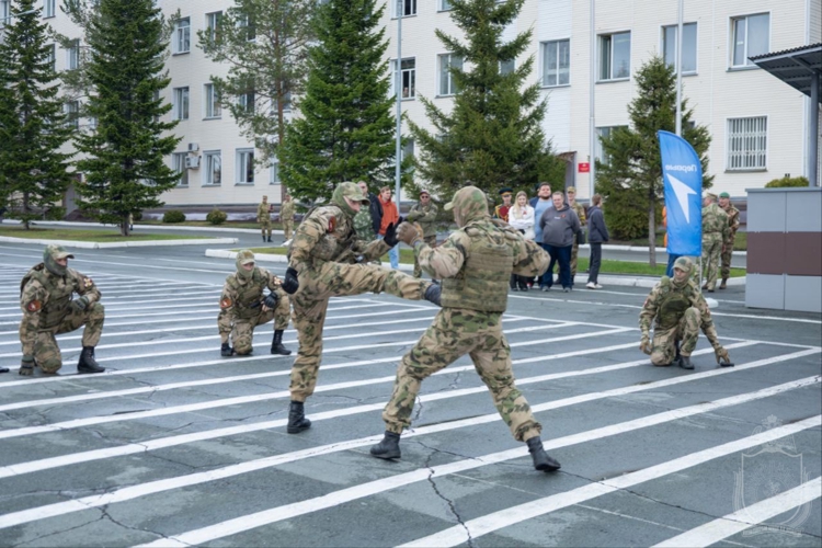 В Новосибирском военном институте прошли финалы «Зарница 2.0»