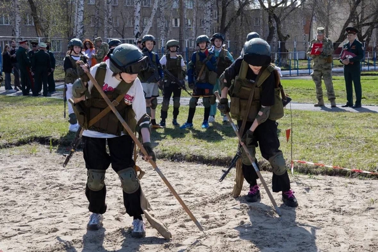 В Новосибирском военном институте прошли финалы «Зарница 2.0»
