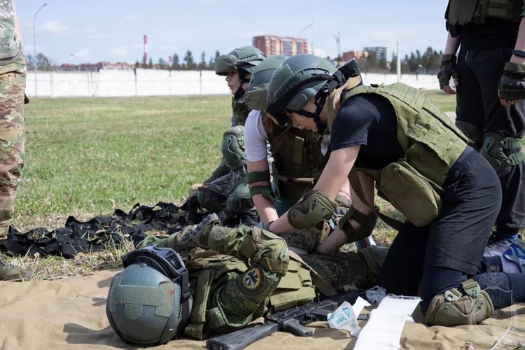 В Новосибирском военном институте прошли финалы «Зарница 2.0»