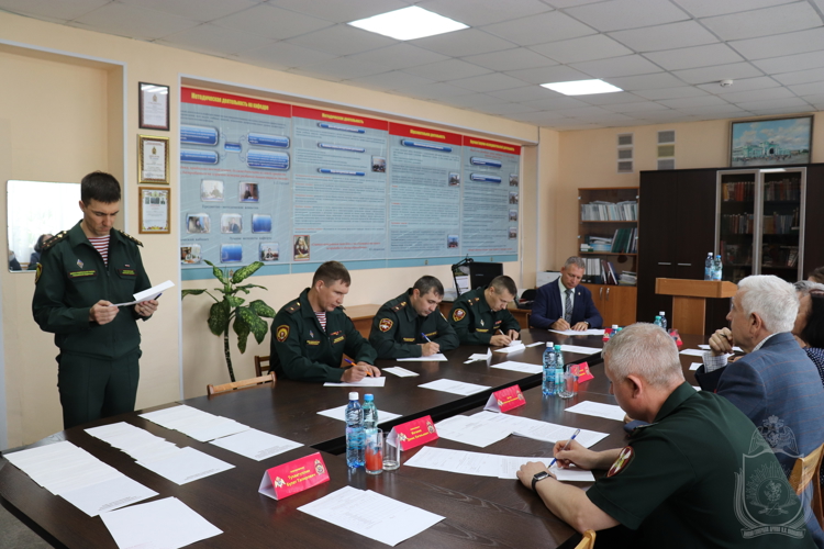 В военном институте проведены вступительные испытания  для приёма на обучение по программам подготовки научных и научно-педагогических кадров