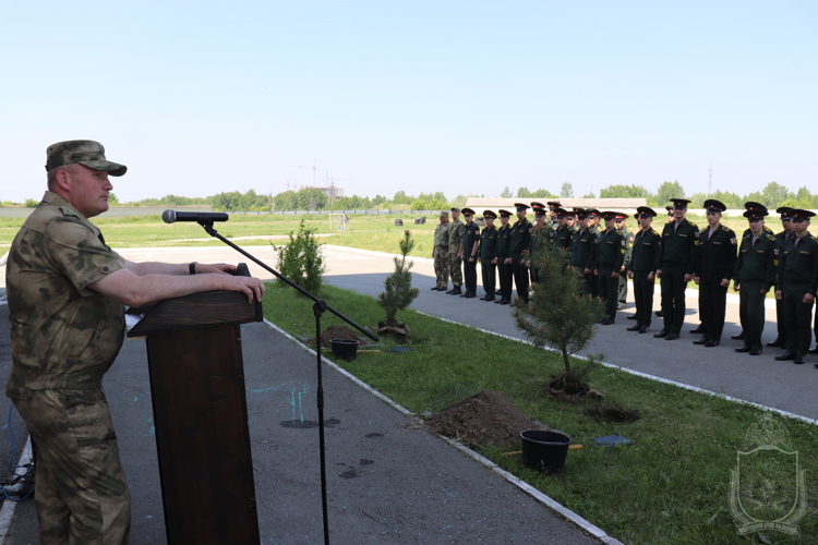 В Новосибирском военном институте проведена акция  «В память о курсантских годах»