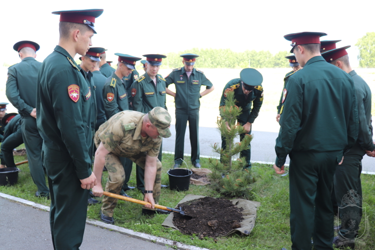 В Новосибирском военном институте проведена акция  «В память о курсантских годах»