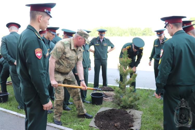 В Новосибирском военном институте проведена акция  «В память о курсантских годах»