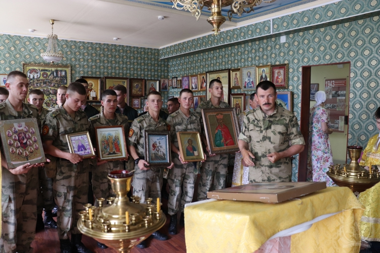 В Новосибирском военном институте прошли мероприятия, посвященные  Дню крещения Руси и Дню памяти равноапостольного князя Владимира