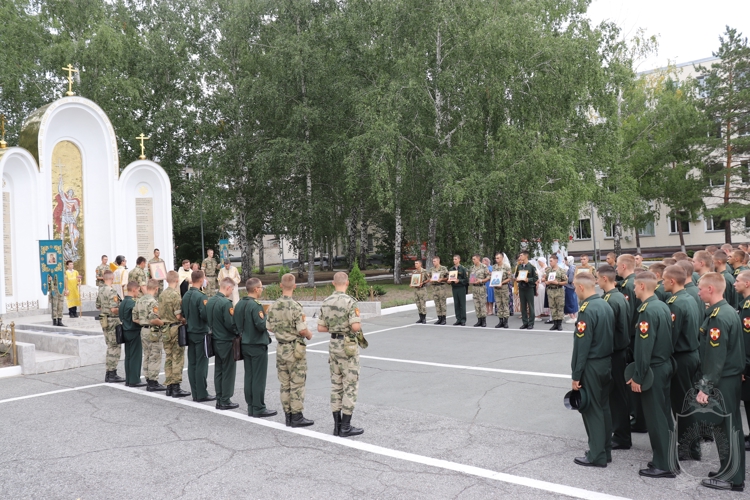 В Новосибирском военном институте прошли мероприятия, посвященные  Дню крещения Руси и Дню памяти равноапостольного князя Владимира