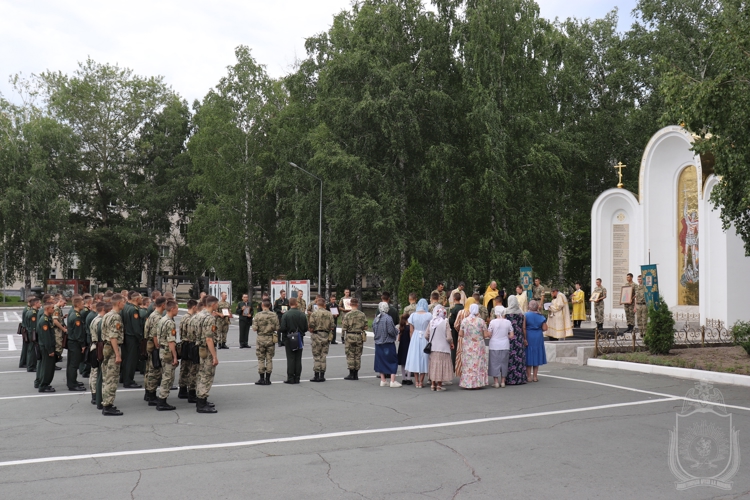 В Новосибирском военном институте прошли мероприятия, посвященные  Дню крещения Руси и Дню памяти равноапостольного князя Владимира