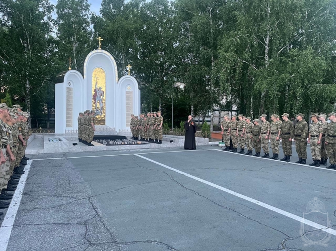 Курсанты военного института приняли участие в акции «Свеча памяти»