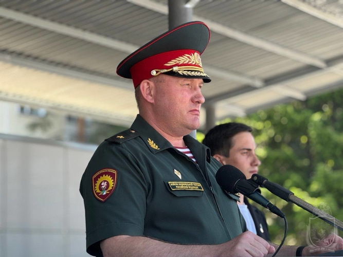 На базе Новосибирского военного института  состоялась первая «Семейная зарница»