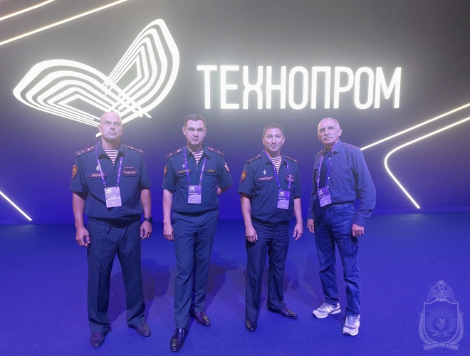 Военный институт принял участие в международном форуме «Технопром-2025»