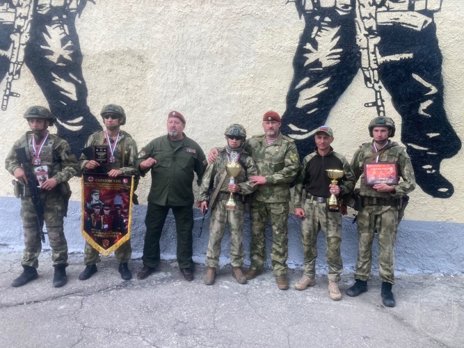Команда Новосибирского военного института заняла призовое место в соревнованиях по пауртлону